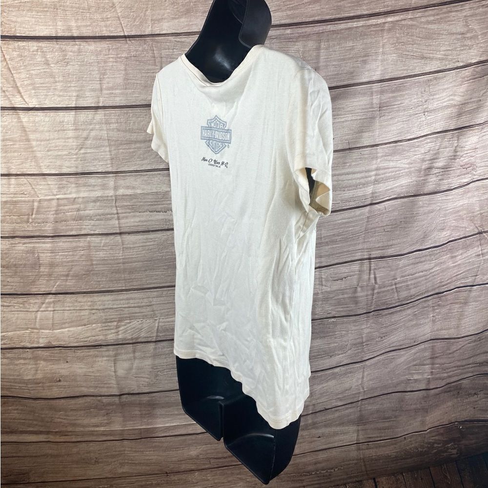 Ladies Lg short sleeve Harley Davidson tee - Picture 9 of 12